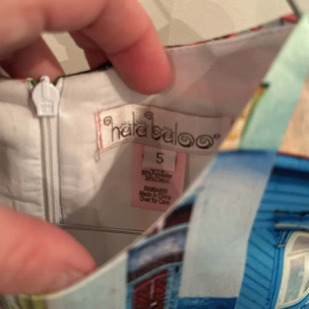 Halabaloo Girls Windows & Doors Dress Size 5 - Picture 3 of 4